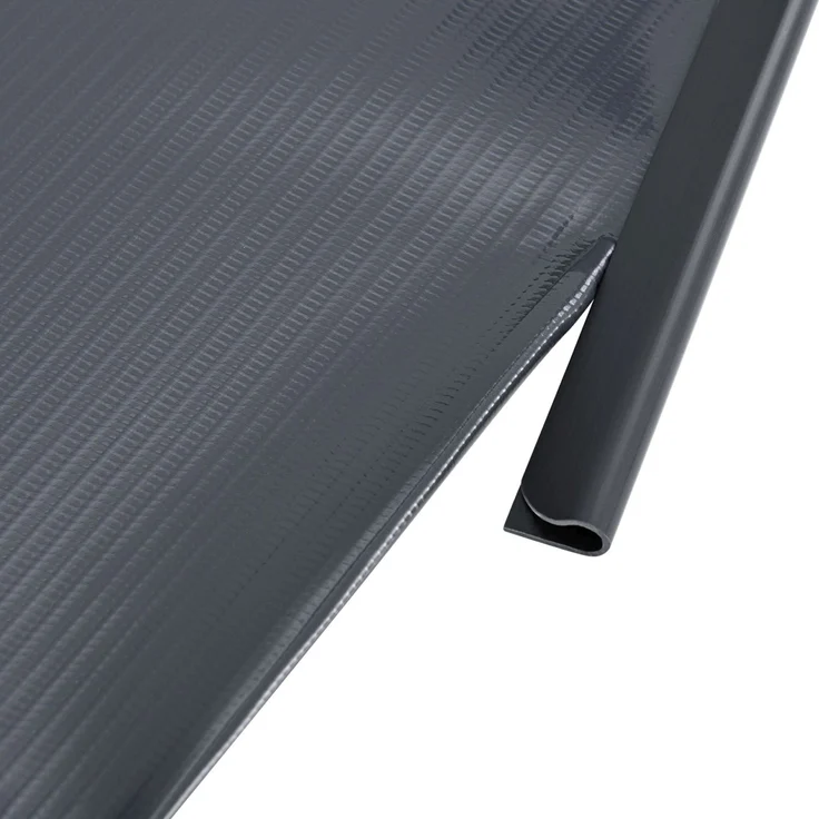 Juskys PVC Sichtschutzstreifen Zaunfolie anthrazit Sichtschutz Sonnenschutz – Bild 10