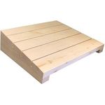 Sauna Kopfstütze Keilform Kiefernholz