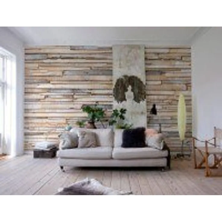 Fototapete Whitewashed Wood