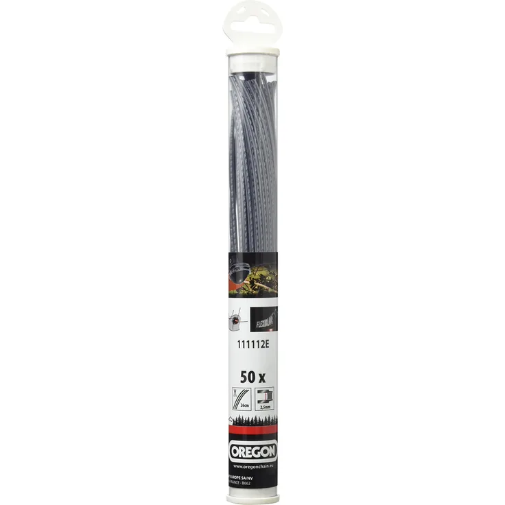 Oregon 111112E Mähfaden Flexiblade 2.5 mm x 26 cm 50