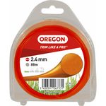 Oregon 69-350-Y Rasentrimmerfaden Draht für Rasentrimmer und Freischneider, Gelb, 69-364-OR