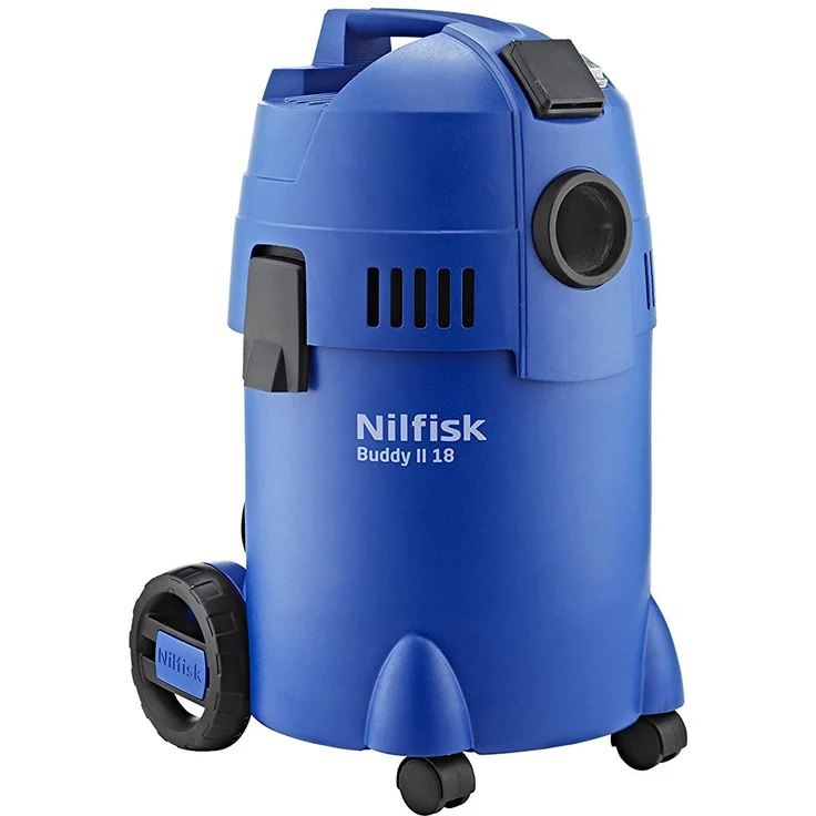 Nilfisk Multi II 18 T Nass--Trockensauger, für die Reinigung im Innen- & Außenbereich, 18 Liter Fassungsvermögen, 1200 W Eingangsleistung (blau) Beutel 18 Liter – Bild 3