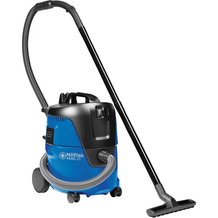 Nilfisk AERO 21-01 PC, Gewerbesauger, blau Beutel - beutellos 20 Liter – Bild 1
