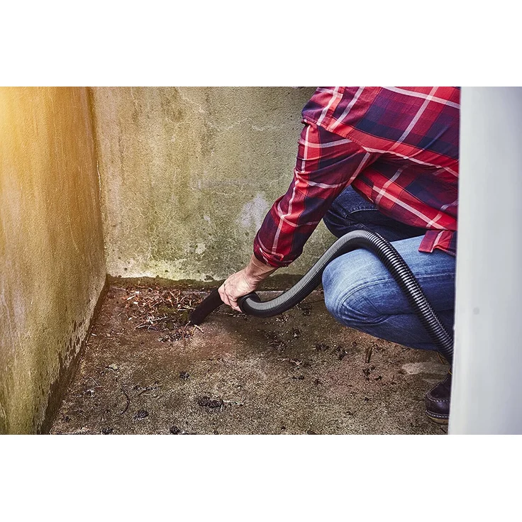 Nilfisk Multi II 22 INOX EU Nass--Trockensauger, für die Reinigung im Innen- & Außenbereich, 22 Liter Fassungsvermögen, 1200 W Eingangsleistung, 230 V (blau) beutellos 22 Liter – Bild 5