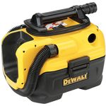 DeWalt Nass-Trockensauger (für Akku- und Netzbetrieb, 7,5 Behältervolumen, Saugleistung 954 l-min, kompatibel mit DeWalt 14,4 und 18,0V XR Akkus sowie XR Flexvolt-Akkus) DCV584L