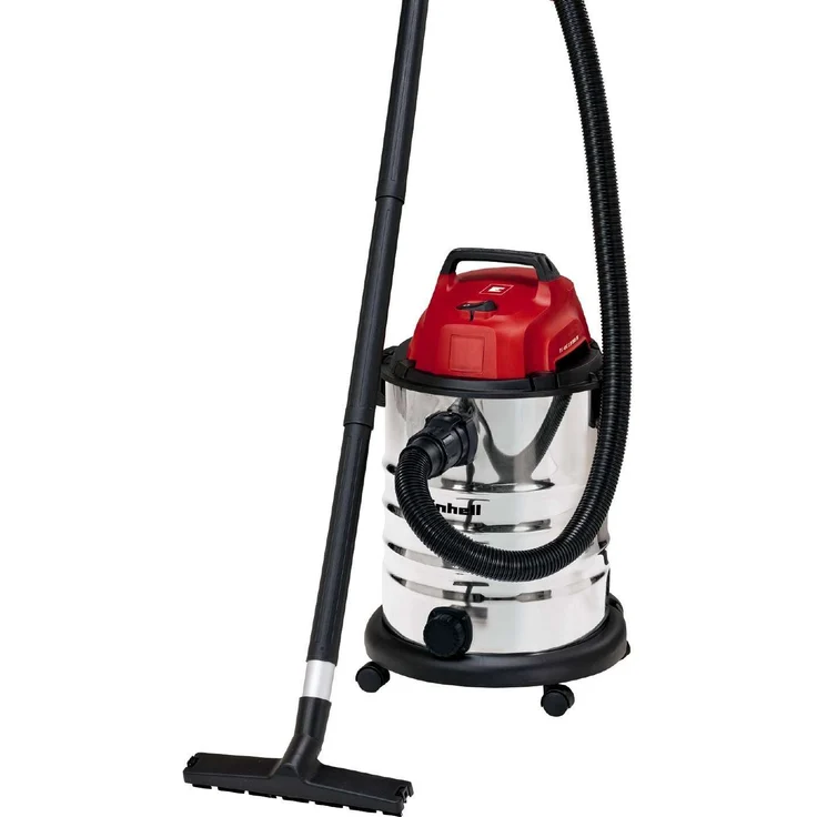 Einhell Nass-Trockensauger TC-VC 1930 S (1500 W, 250 cm Schlauch Ø 36 mm inkl. 3-teilige Verlängerung, Kombi-Einsatz Teppich-Glattböden und Fugendüse) beutellos 30 Liter – Bild 1