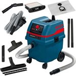 Bosch Professional Nass--Trockensauger GAS 25 L SFC (25 L Behältervolumen, Staubklasse L, im Karton) Beutel - beutellos 20 Liter