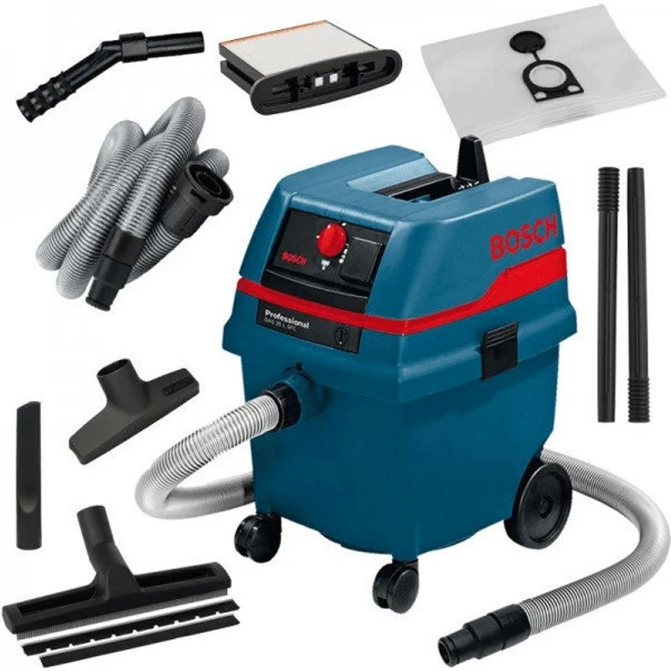 Bosch Professional Nass--Trockensauger GAS 25 L SFC (25 L Behältervolumen, Staubklasse L, im Karton) Beutel - beutellos 20 Liter – Bild 1