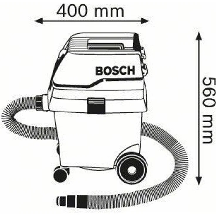 Bosch Professional Nass--Trockensauger GAS 25 L SFC (25 L Behältervolumen, Staubklasse L, im Karton) Beutel - beutellos 20 Liter – Bild 2