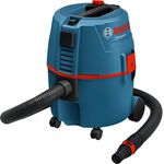 Bosch Professional Nass--Trockensauger GAS 20 L SFC (1.200 Watt, 20 L Behältervolumen, im Karton) Beutel - beutellos 15 Liter