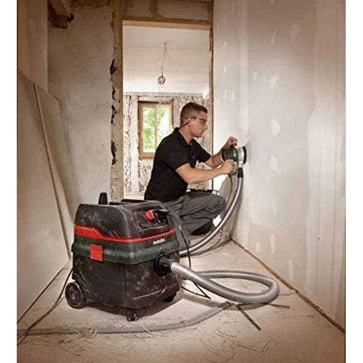 Metabo ASR 25 L Sealfclean Nass- und Trockensauger (60202400 ) 8 m Kabellänge 1400 Watt Hartboden, Außenbereich 11 kg beutellos 25 Liter – Bild 6
