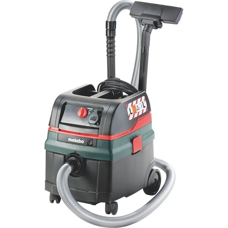 Metabo ASR 25 L Sealfclean Nass- und Trockensauger (60202400 ) 8 m Kabellänge 1400 Watt Hartboden, Außenbereich 11 kg beutellos 25 Liter – Bild 1