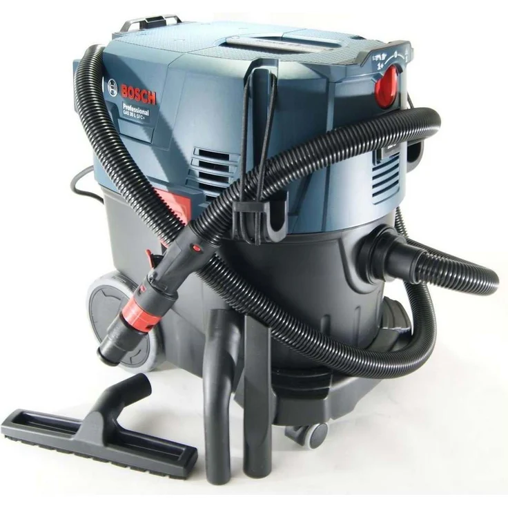 Bosch Professional Nass-/Trockensauger GAS 35 L SFC (1.200 Watt Dauerleistung, 35 L Behälter, 3 m Schlauch, im Karton) Staubklasse L 1380 W Maximalleistung Click & Clean System mit Filter – Bild 3