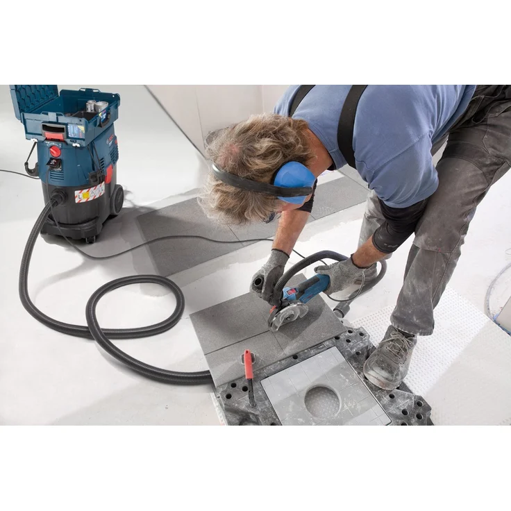 Bosch Professional Nass-/Trockensauger GAS 35 L SFC (1.200 Watt Dauerleistung, 35 L Behälter, 3 m Schlauch, im Karton) Staubklasse L 1380 W Maximalleistung Click & Clean System mit Filter – Bild 5