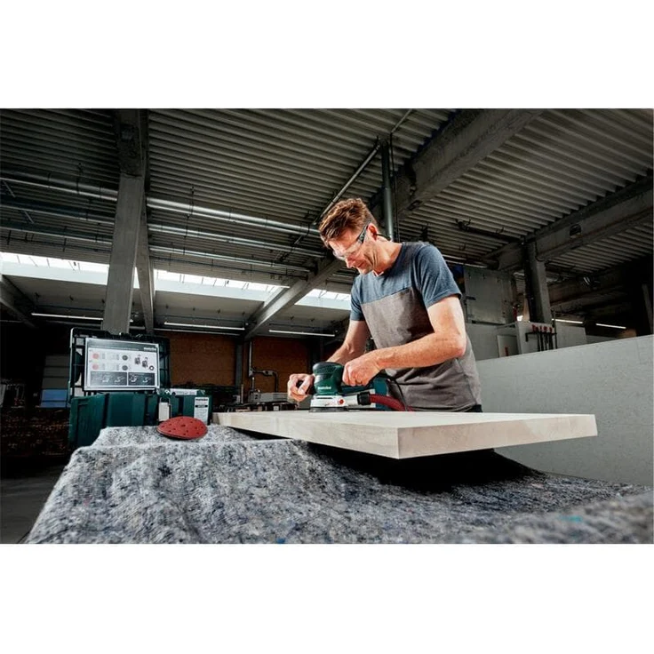 Metabo SXE 450 TurboTec Exzenterschleifer, 350 W, 240 V – Bild 6