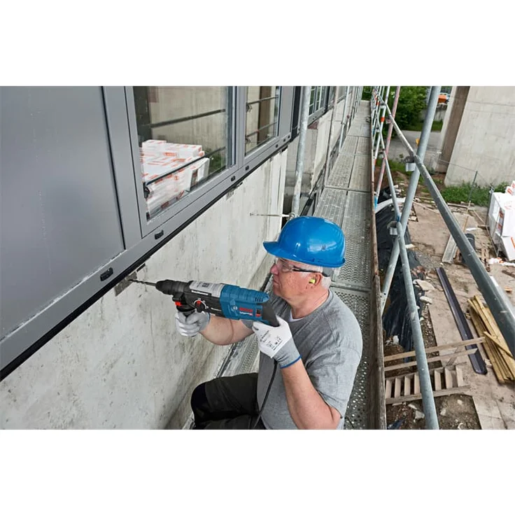 Bosch Professional Bohrhammer GBH 2-28 F (SDS-Plus-Wechselfutter, 13 mm Schnellspannbohrfutter, bis 28 mm Bohr-Ø, Rückschlag-Schutz, in L-BOXX) – Bild 10