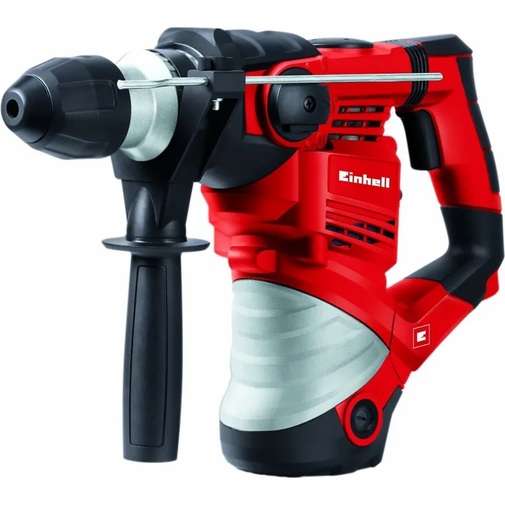 Einhell TH-RH 1600 4-Funktions-Bohrhammer, 1.600 W, Schlagzahl 3.900 min-1, Schlagstärke 4 J, SDS-Plus, Schlag- Drehstop, im Koffer