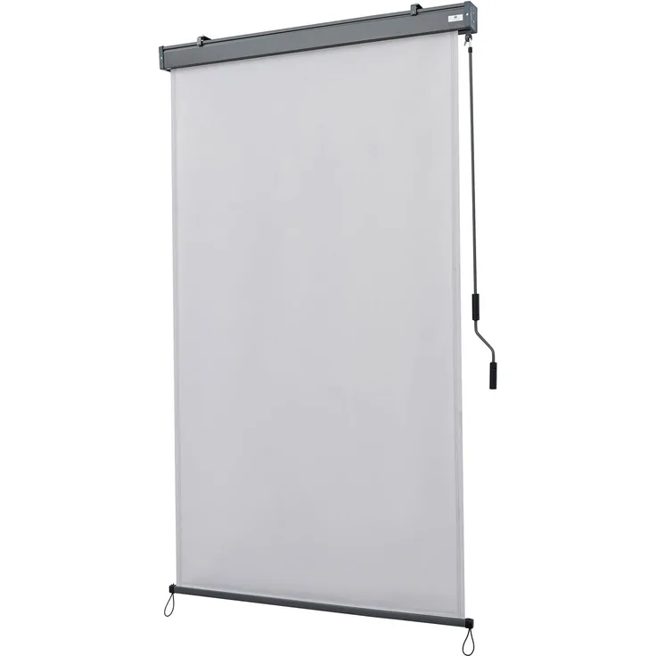 Strattore Ausziehbare Senkrechtmarkise - Vertikalmarkise 120 x 250 cm - Hellgrau