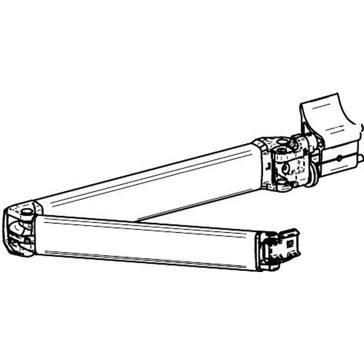 Gelenkarm 2,4 m, rechts für Thule-Omnistor Markise 5003 ab 3 m