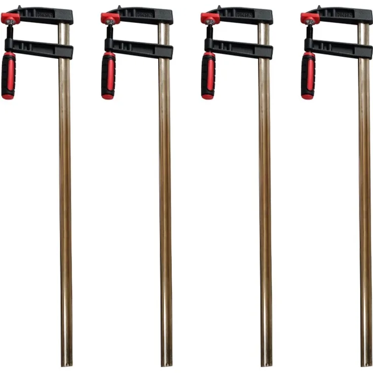4x Profi Schraubzwinge 800x120 Zwinge Leimzwinge Klemmzwinge Temperguß