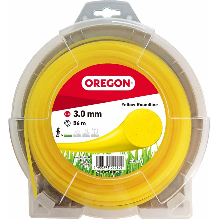 Oregon 69-350-Y Rasentrimmerfaden Draht für Rasentrimmer und Freischneider, Gelb, 69-370-YE – Bild 1