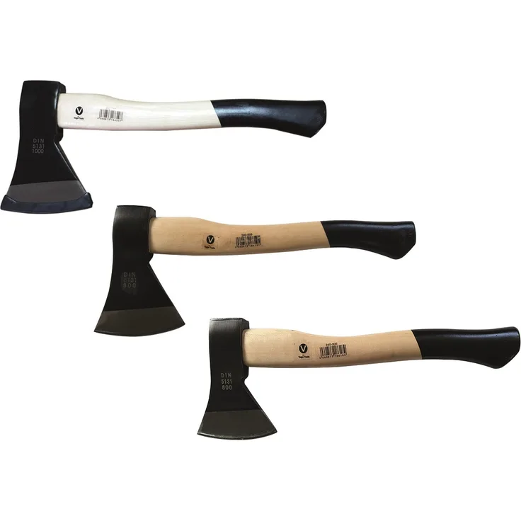 Vago-Tools 3 tlg Set Axt 600 800 1000 g Beil Gartenaxt Spaltaxt Spaltbeil Holz