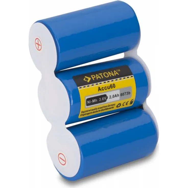 Patona Akku passend für Gardena Accu 45, Accu 60, 3,6V, 2Ah - 8800, 8808, 8810, Ni-Mh