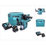Makita DHR280RGWJ Akku Bohrhammer 36 V 2x 18 V 2,8 J SDS Plus Brushless, 2x Akku 6,0 Ah, Ladegerät, DX08 Staubabsaugung, Makpac