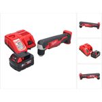 Milwaukee C18 RAD-601FC Akku Winkelbohrschrauber 18 V 20 Nm, 1x Akku 6,0 Ah, Ladegerät