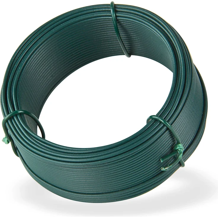 Bindedraht grün 25 m x 1,4 mm Wickeldraht Basteldraht Blumendraht