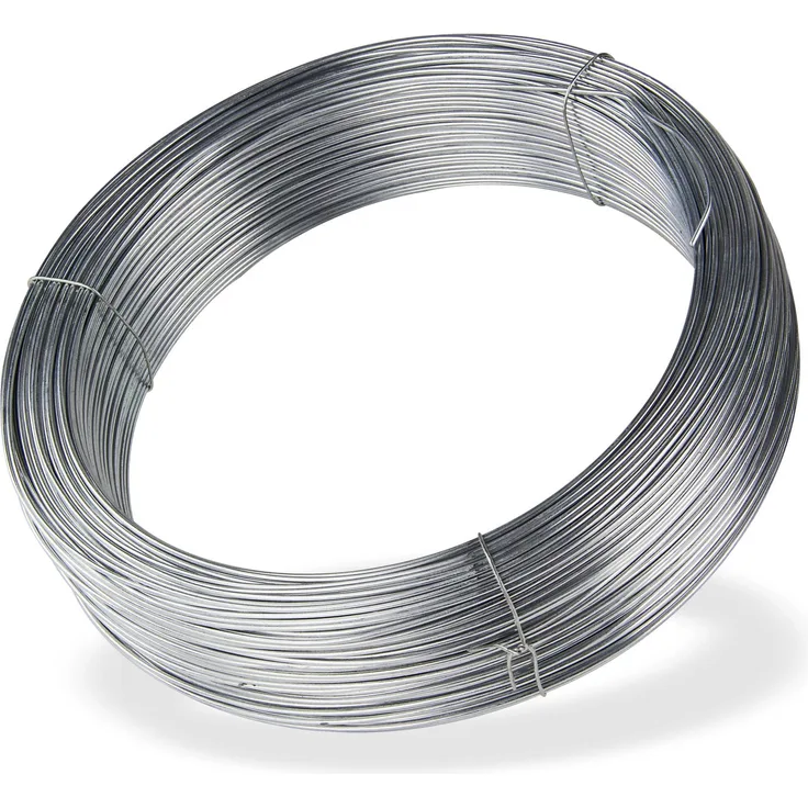 Draht verzinkt 200 m x 2,0 mm 5 kg Spanndraht Bindedraht Wickeldraht Zaun Draht