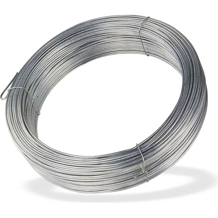 Draht verzinkt 125 m x 2,5 mm 5 kg Spanndraht Bindedraht Wickeldraht Zaun Draht