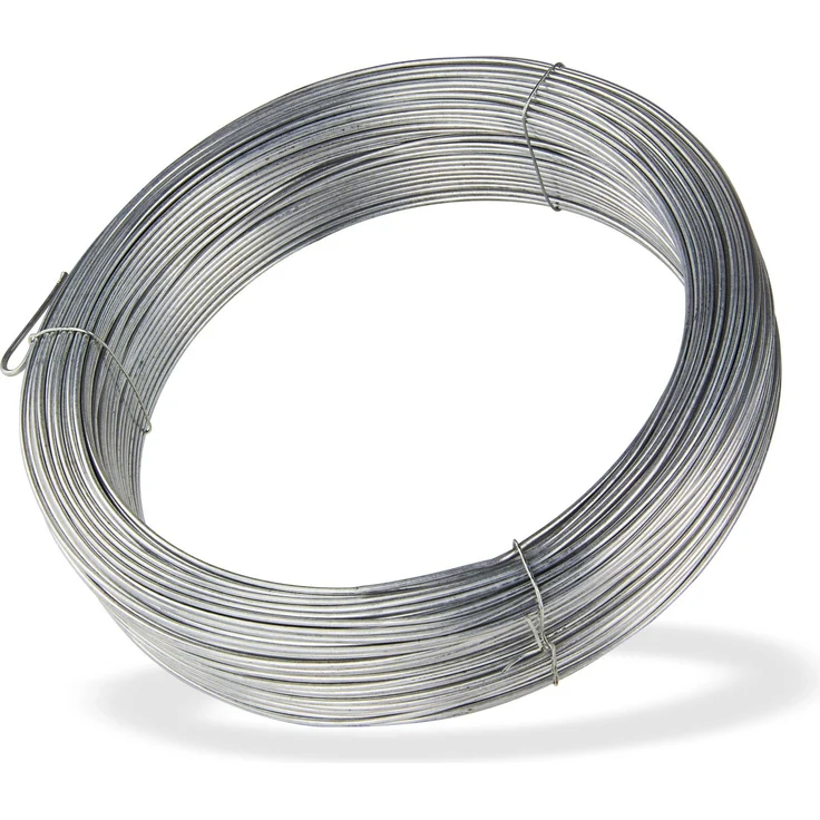 Draht verzinkt 125 m x 2,5 mm 5 kg Spanndraht Bindedraht Wickeldraht Zaun Draht