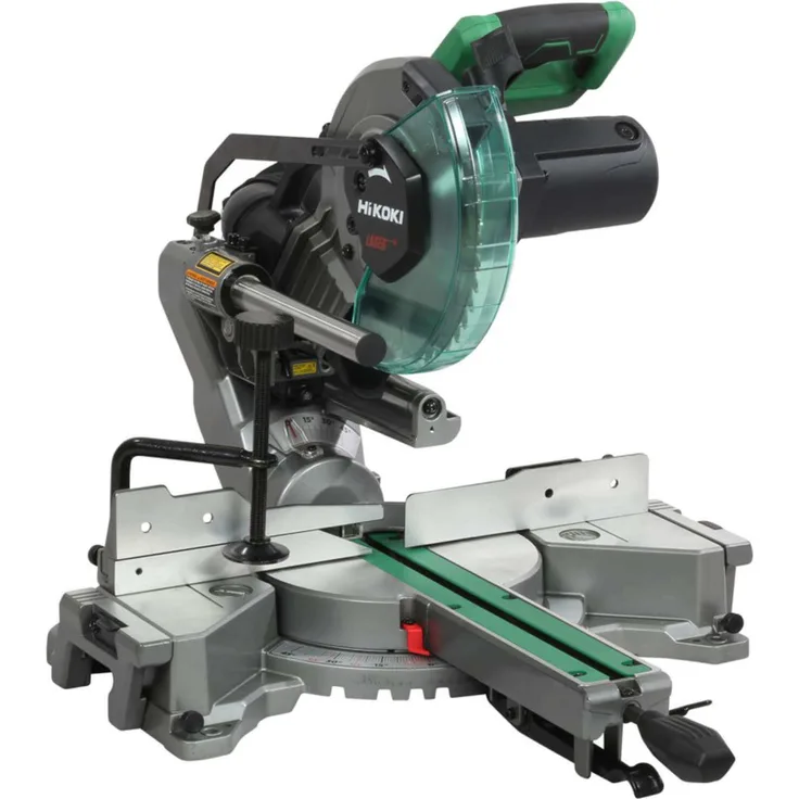 Hikoki Paneelsäge mit Laseranzeige C8FSHG, Kapp- und Gehrungssäge, Schnitte bis 90 Grad 1100 Watt