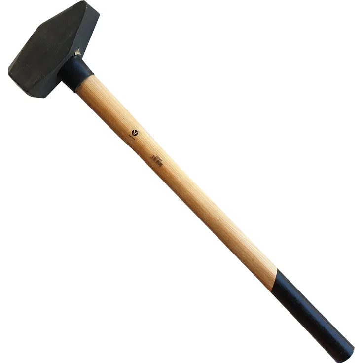 Schlosserhammer Hickorystiel 3 kg Hammer Vorlschlaghammer Stielschutz 60 cm