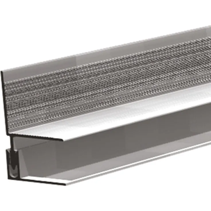 KOVALEX Aluminium Wandabschluss inkl. Alu Befestigung
