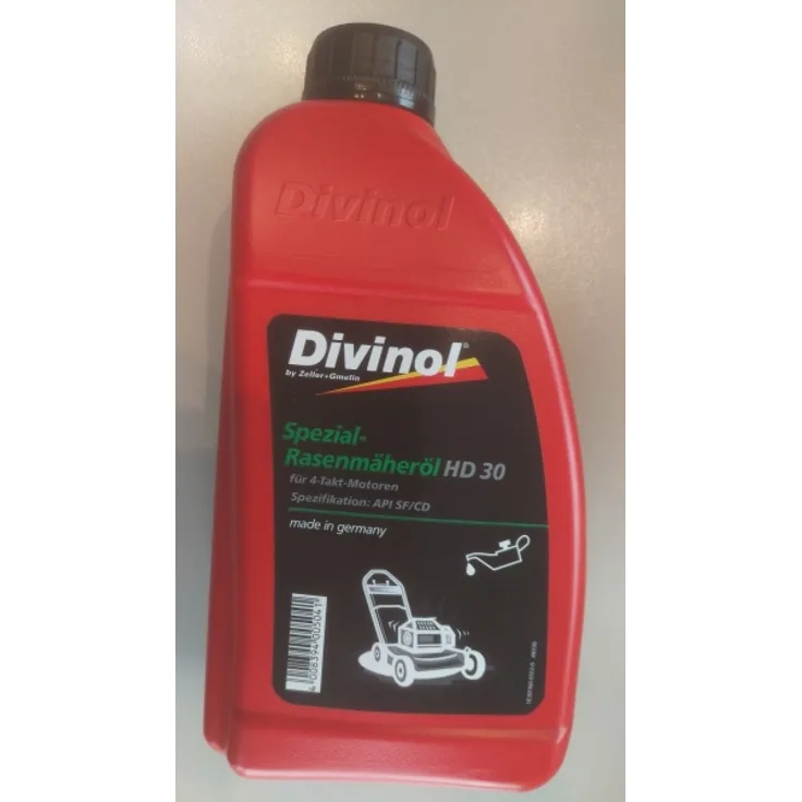 Divinol 48330 Spezial-Rasenmäheröl HD 30 - 1x1 Liter 4-Takt Öl
