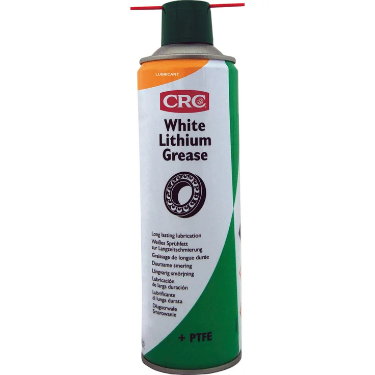 CRC White Lithium Grease, 500 ml