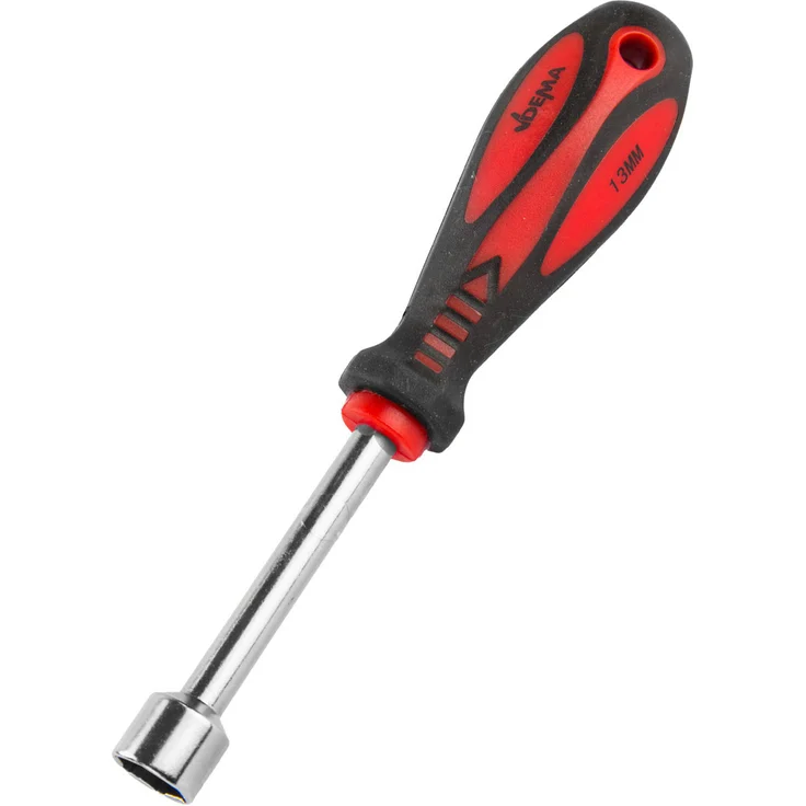 Steckschlüssel Sechskant Schraubendreher Schraubenzieher 7x75 mm verchromt