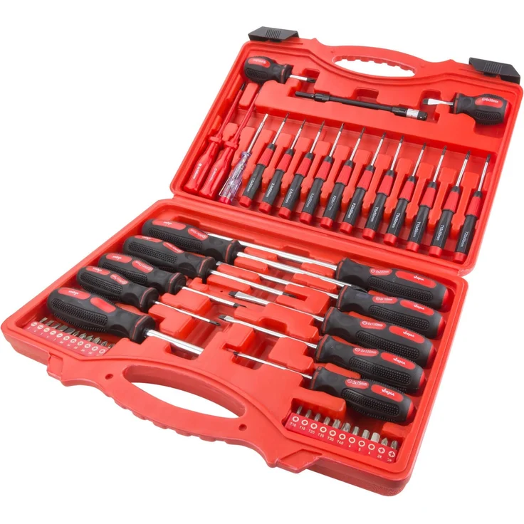 Schraubendreher Schraubenzieher Set 49tlg. Schraubendrehersatz Satz Koffer