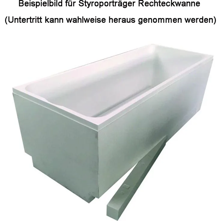 Styroporträger zu Badewanne Cleo 180x80cm