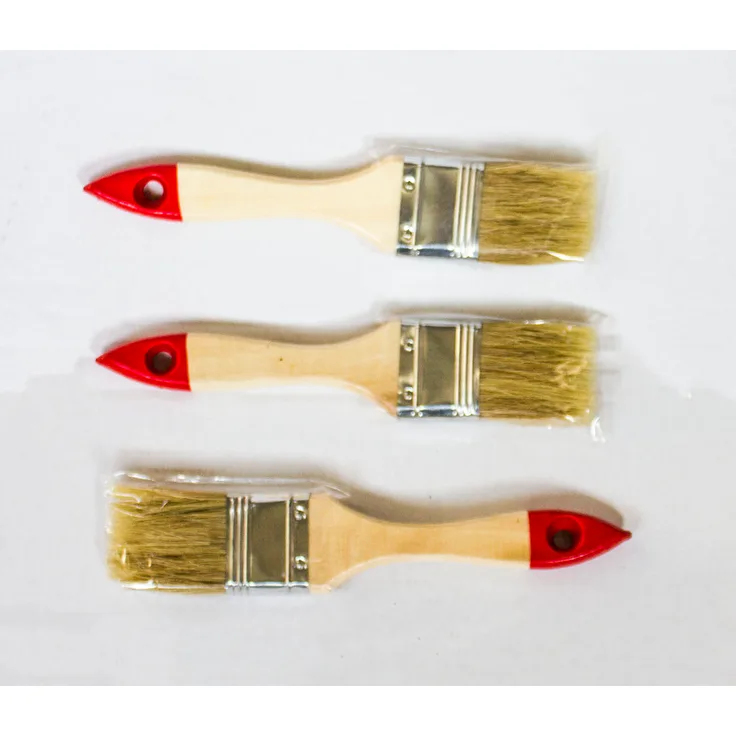 24x Flachpinsel Chinaborste 50mm Lackierpinsel Lasuren Maler Pinsel