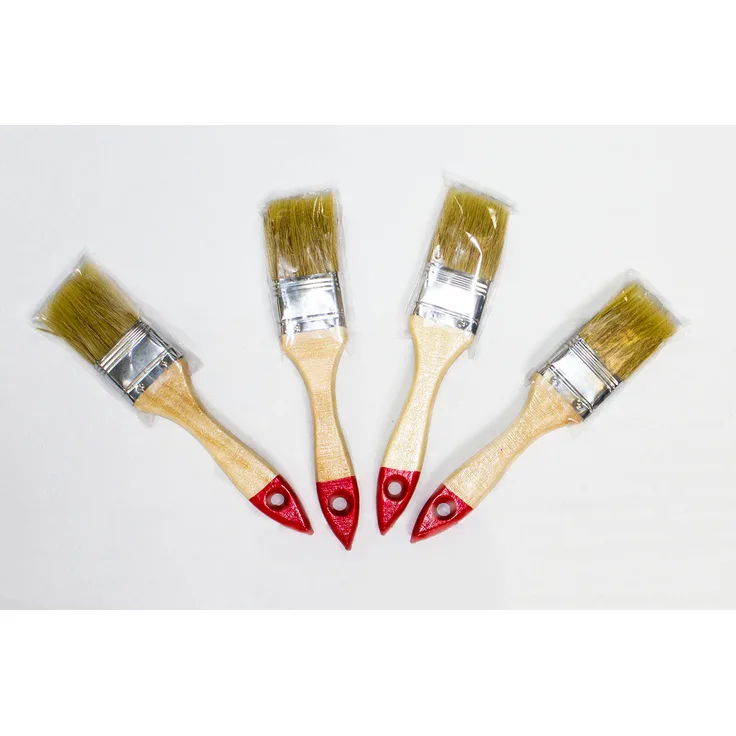 24x Flachpinsel Chinaborste 75mm Lackierpinsel Lasuren Maler Pinsel
