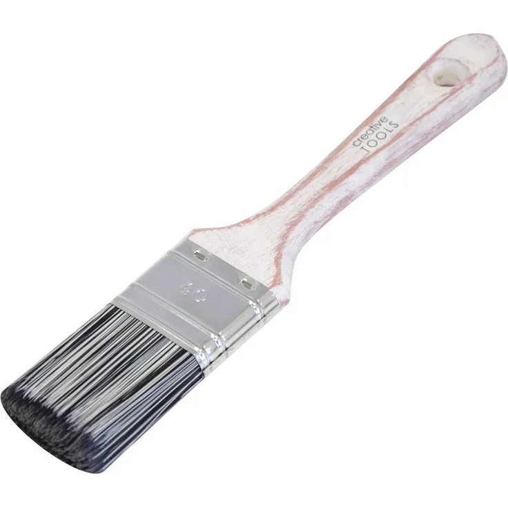 BONDEX Flachpinsel 40 mm, Shabby Chic für Kreidefarben, Kunstborsten - Bondex