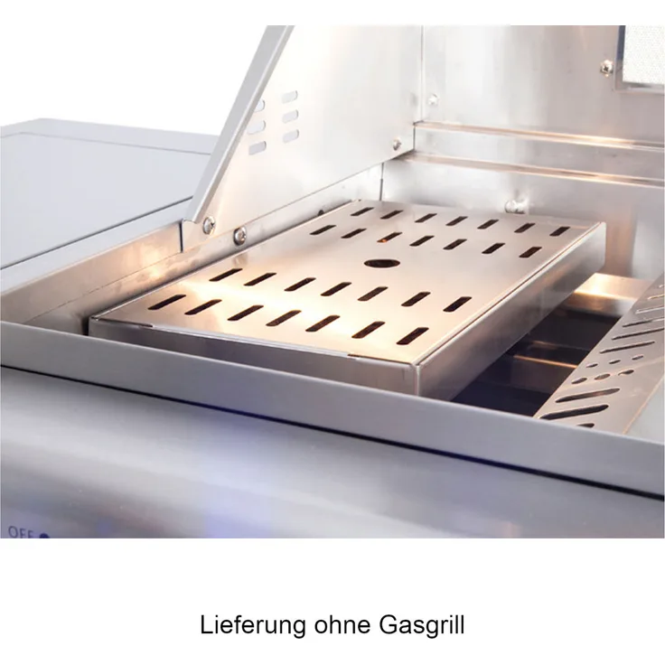 Allgrill Smokeboxx für Gasgrill Chef, Ultra, Extreme, Outdoorküche Räucherbox Edelstahl