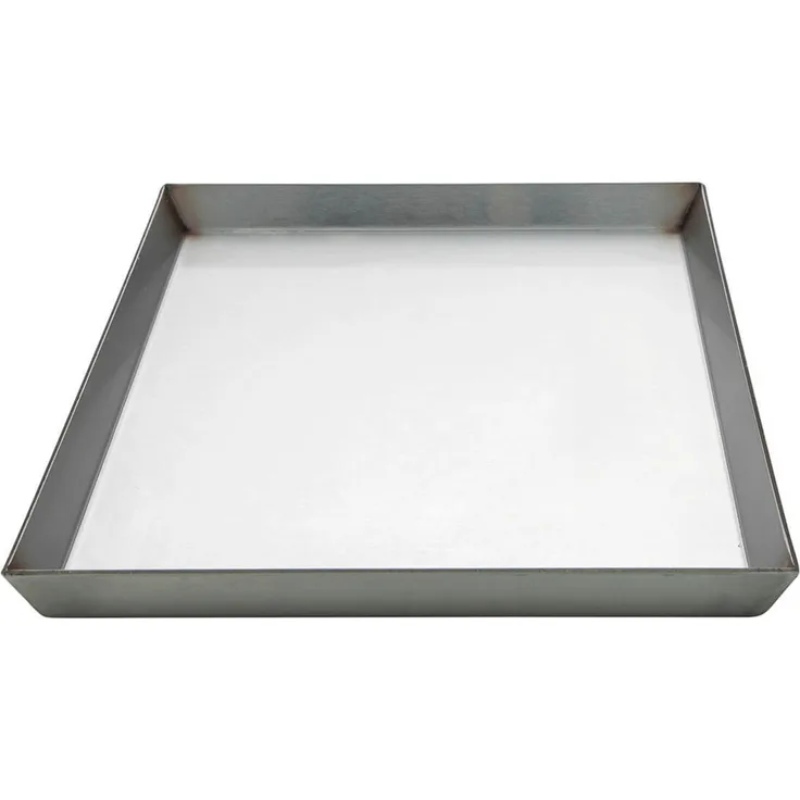 Allgrill Edelstahlgrillplatte für Gasgrill Chef S/M/XL, Extrem, Ultra, Outdoorküche 30x46x2 cm