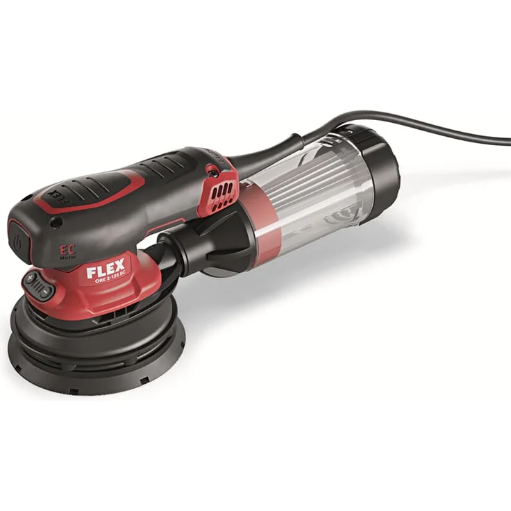 Flex Exzenterschleifer ORE 2-125 EC Drehzahlregelung 468894 Schleifteller Ø125mm – Bild 1