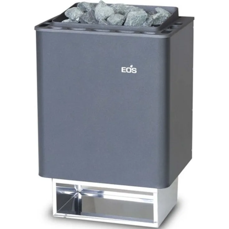 EOS Saunatechnik Saunaofen (Wandausf.) anthrazit-perleffekt Thermat