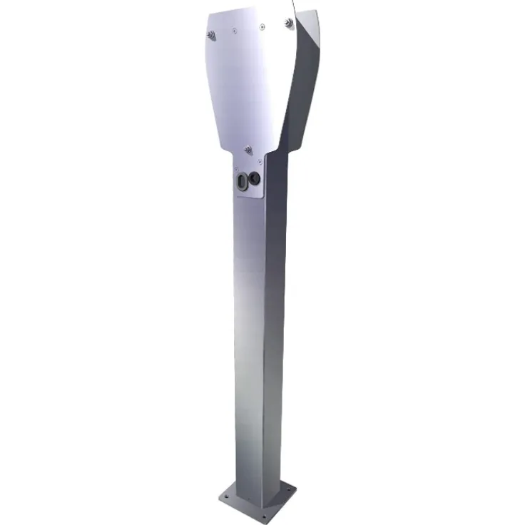HEIDELBERG Wallbox Edelstahlstele Duo