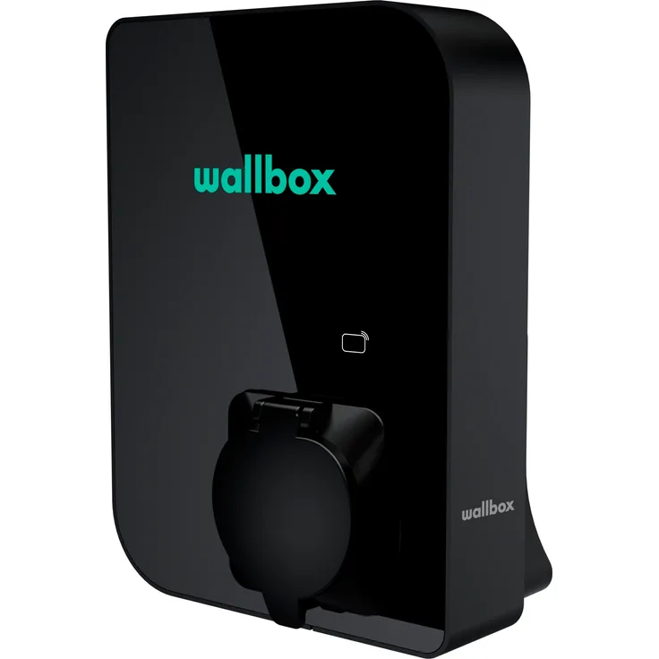 Wallbox Copper SB schwarz 11kW, Type 2, Steckdose OCCP